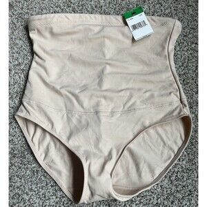 Women's Beige Maidenform Shaping Underwear, Large